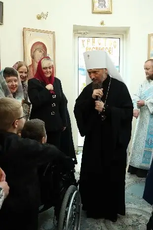 Визит Митрополита Вениамина в Центр
