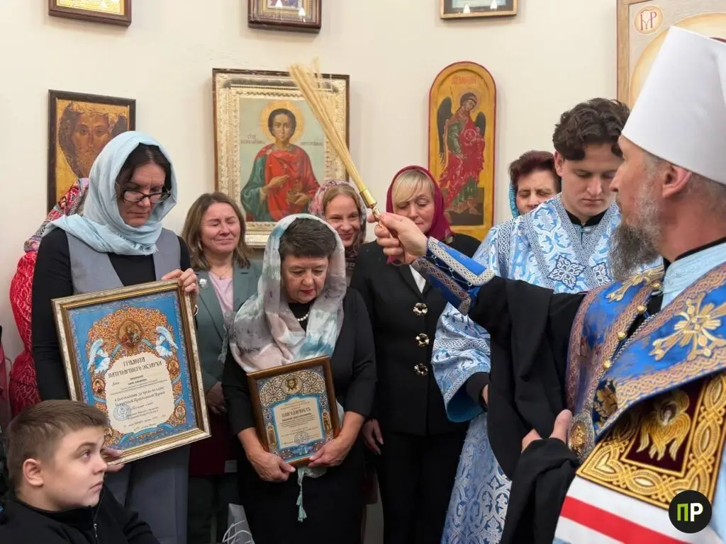 Молебен в центре паллиативной помощи детям
